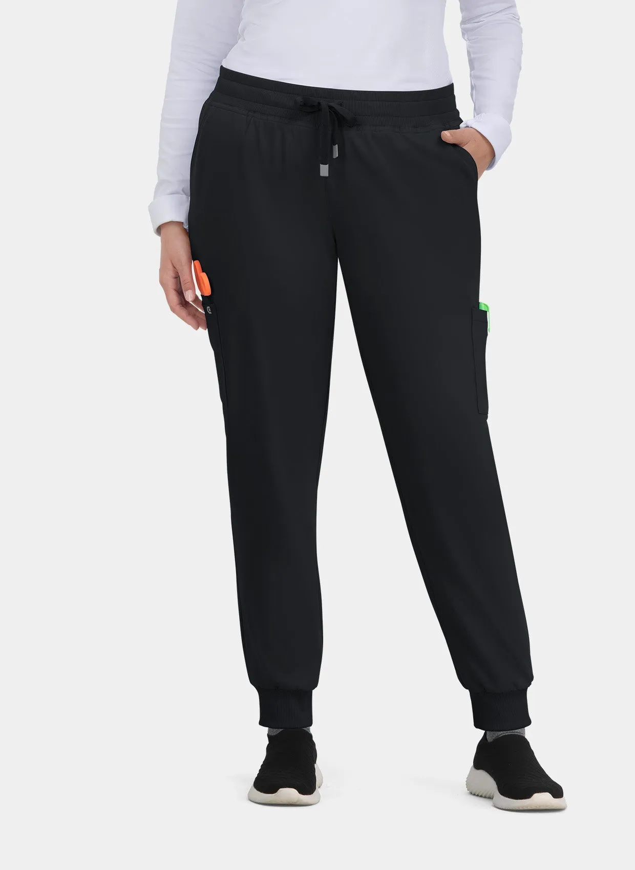 Koi Cureology Connective Scrub Joggers - Black