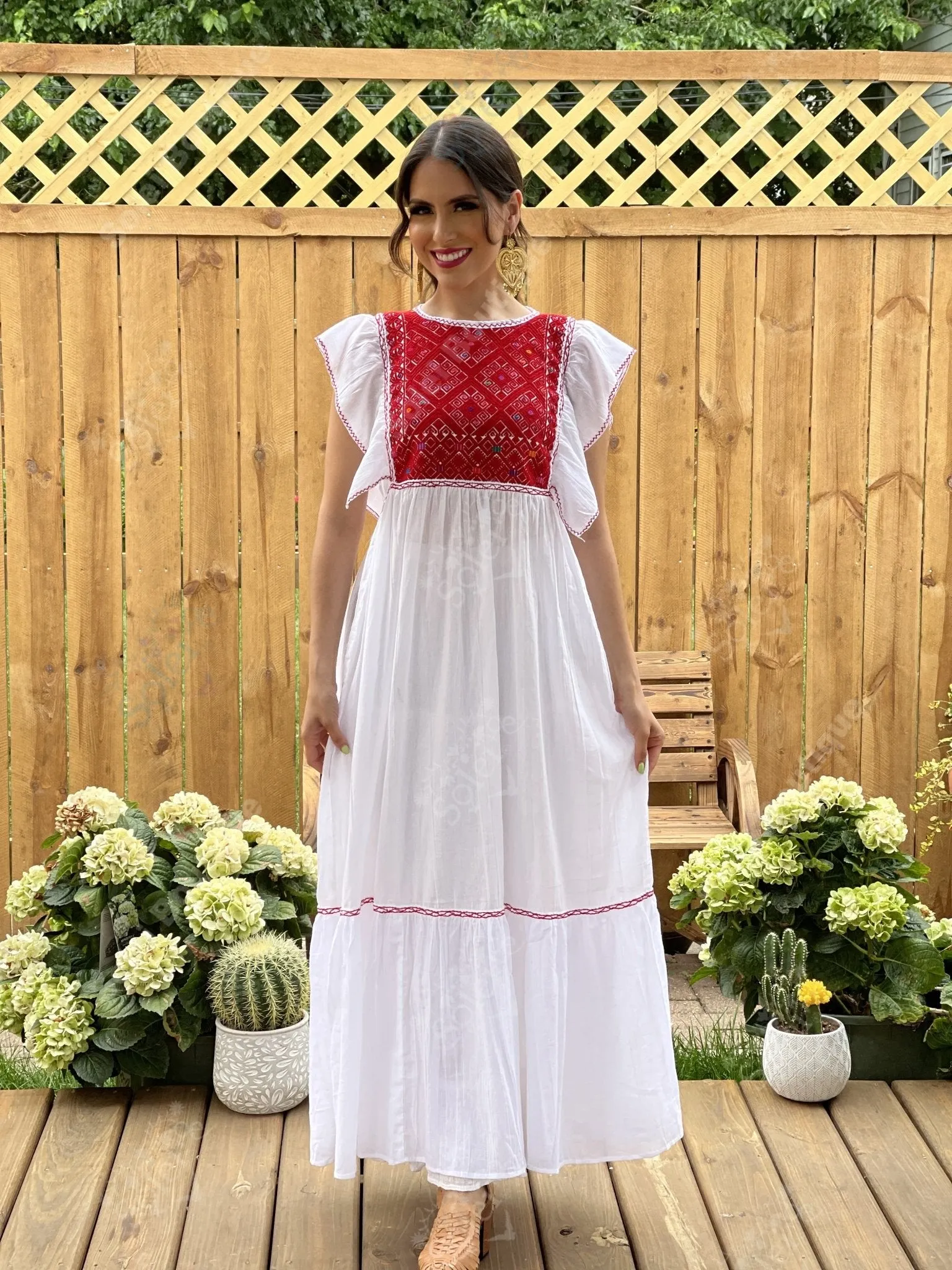 Larissa Embroidered Dress