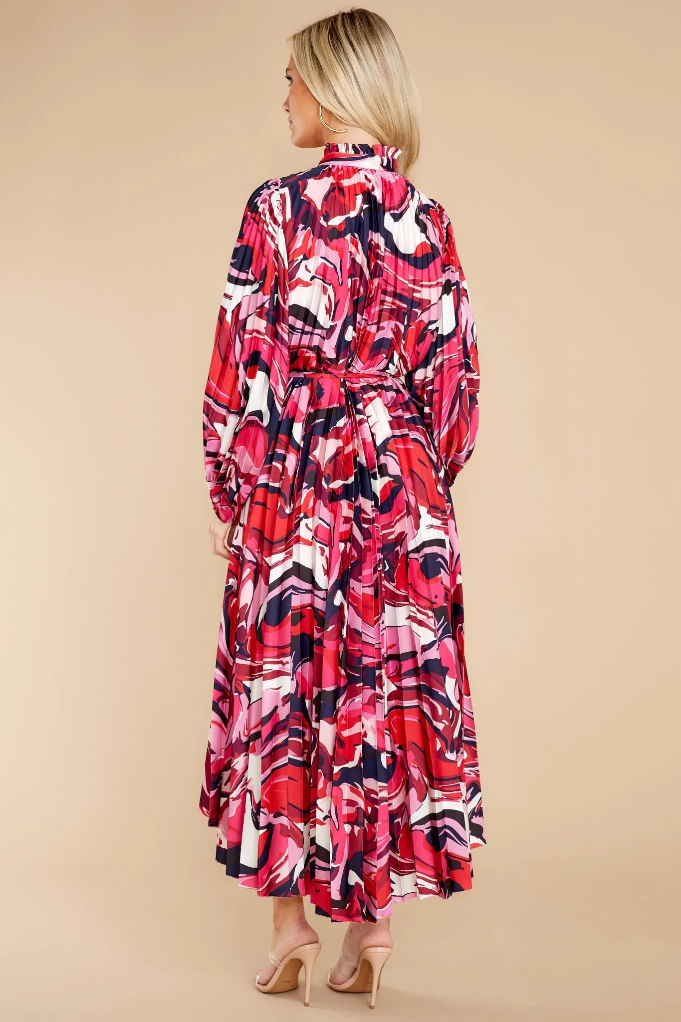 Leah Aspen Print Dress