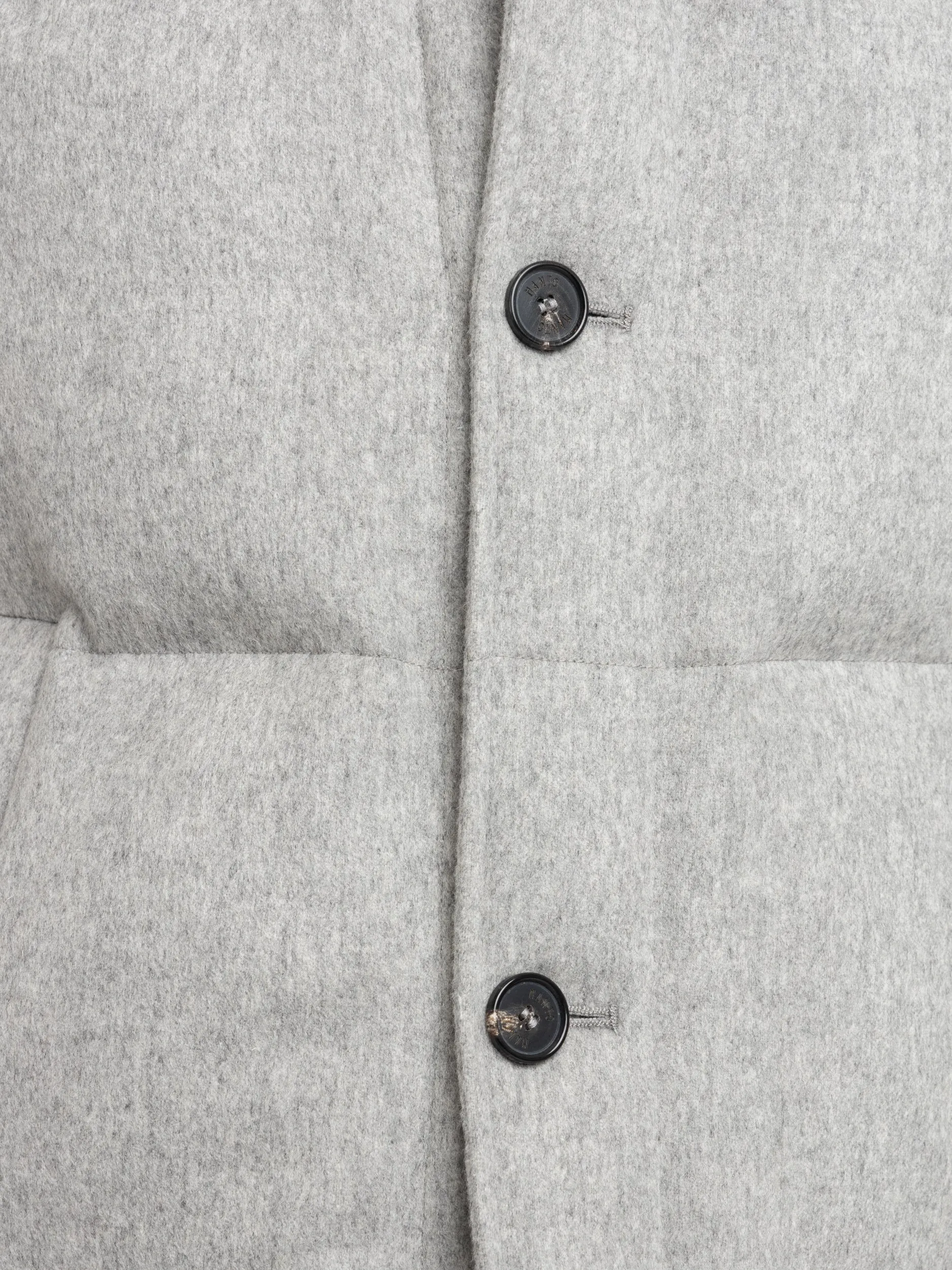 Light Grey Cashmere Down Puffer