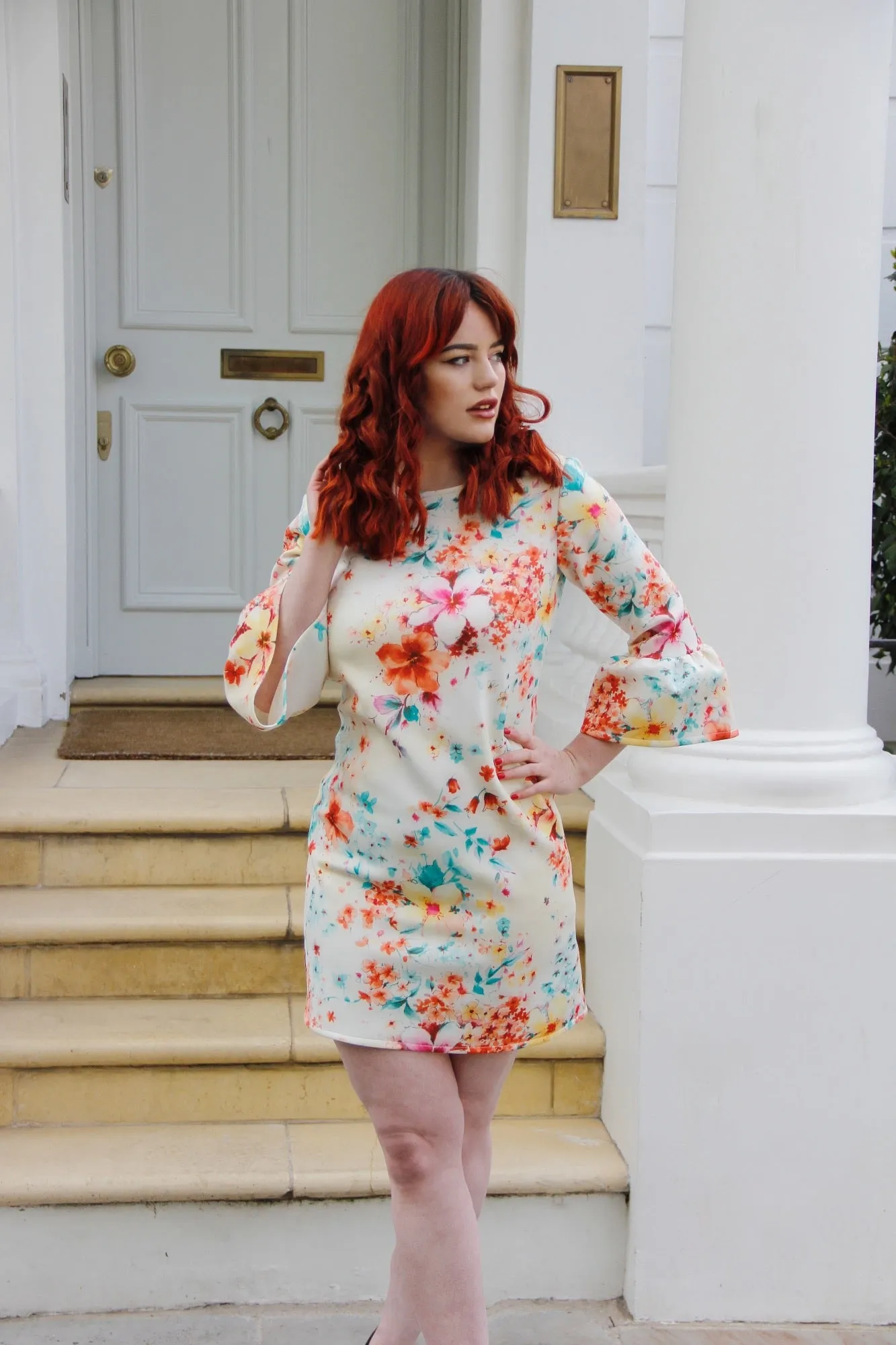 Lili  -  Summer Flowers Print - Dress