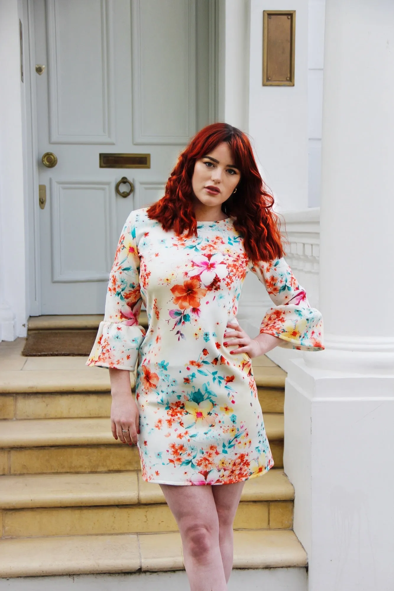 Lili  -  Summer Flowers Print - Dress