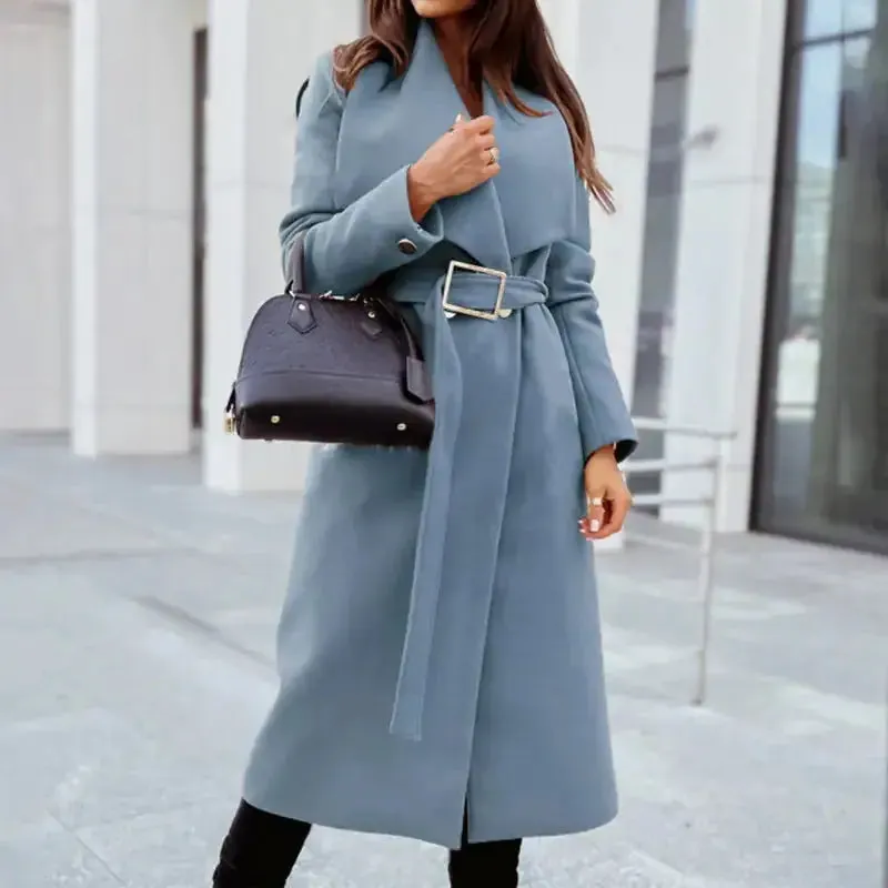 Long Sleeve Fashion Trench Coat