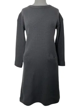 LORO PIANA Baby Cashmere Front Pocket Midi Dress Size S