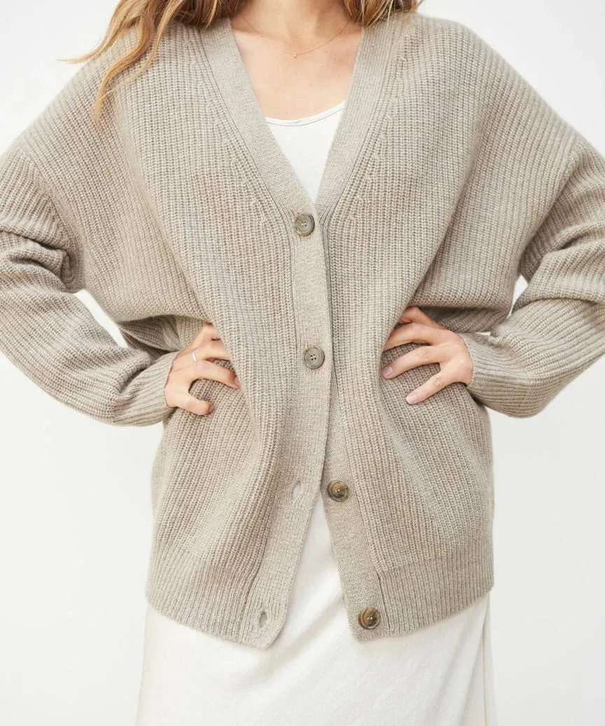 Loures Knitted Cardigan with Buttons