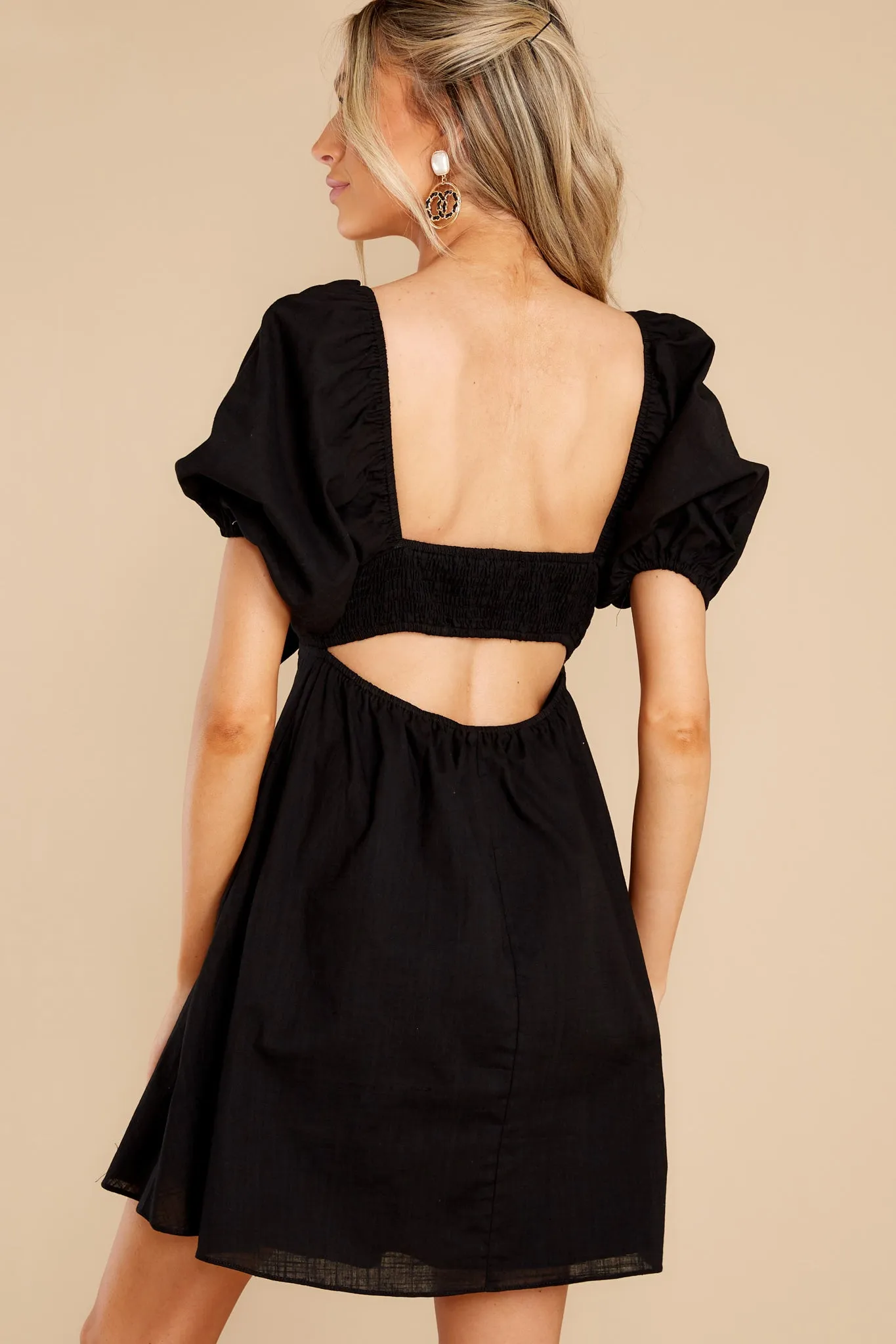 Lovely Belles Black Dress