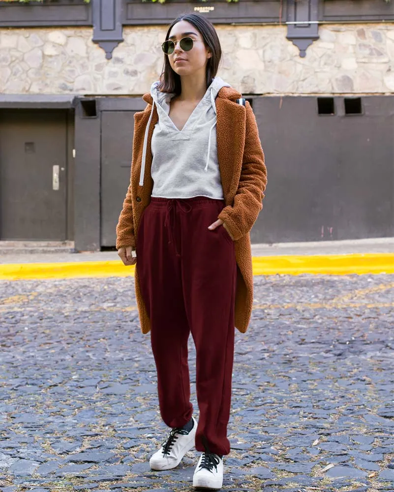 Maroon Jogger