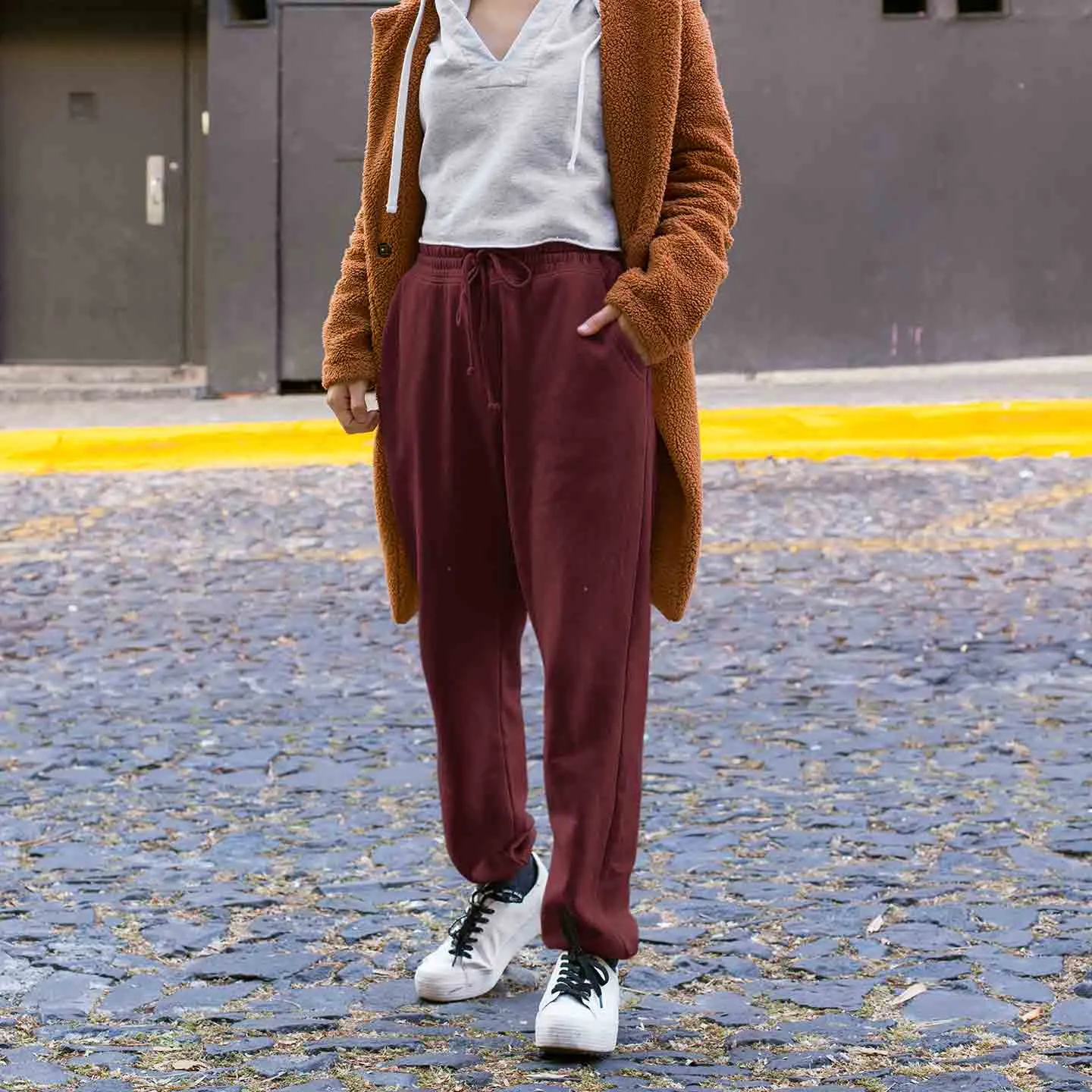 Maroon Jogger