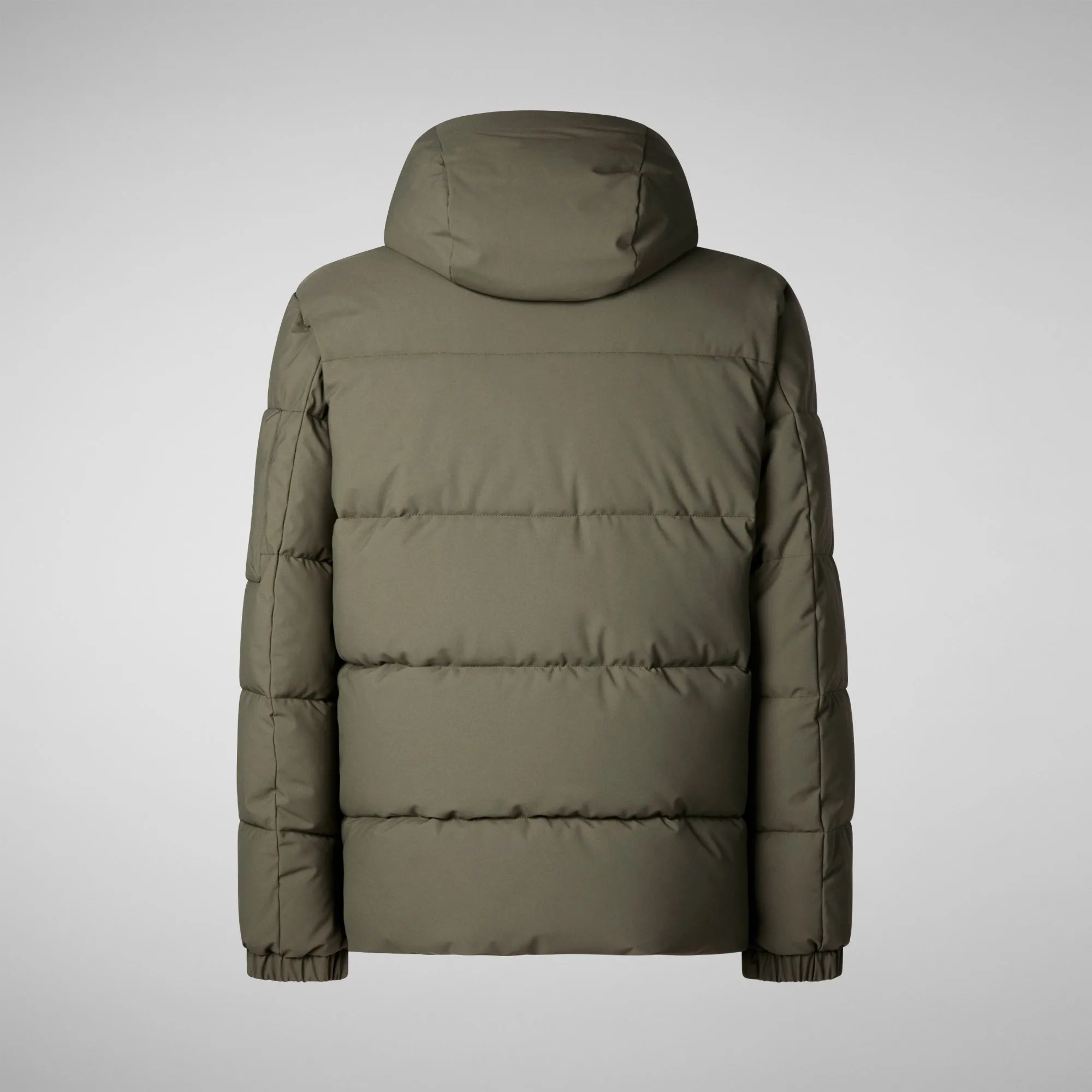 Men's  Hooded Parka Alter in Laurel Green