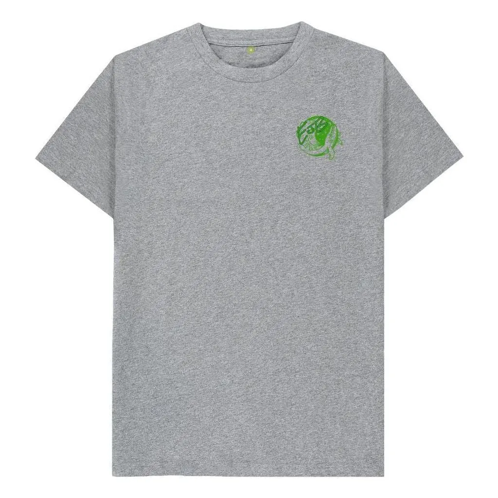 Mens Organic Cotton T-Shirt - EjB Eco Lightweight Summer Tee - 4 Colours