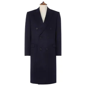 NAVY SHANNON WOOL COAT