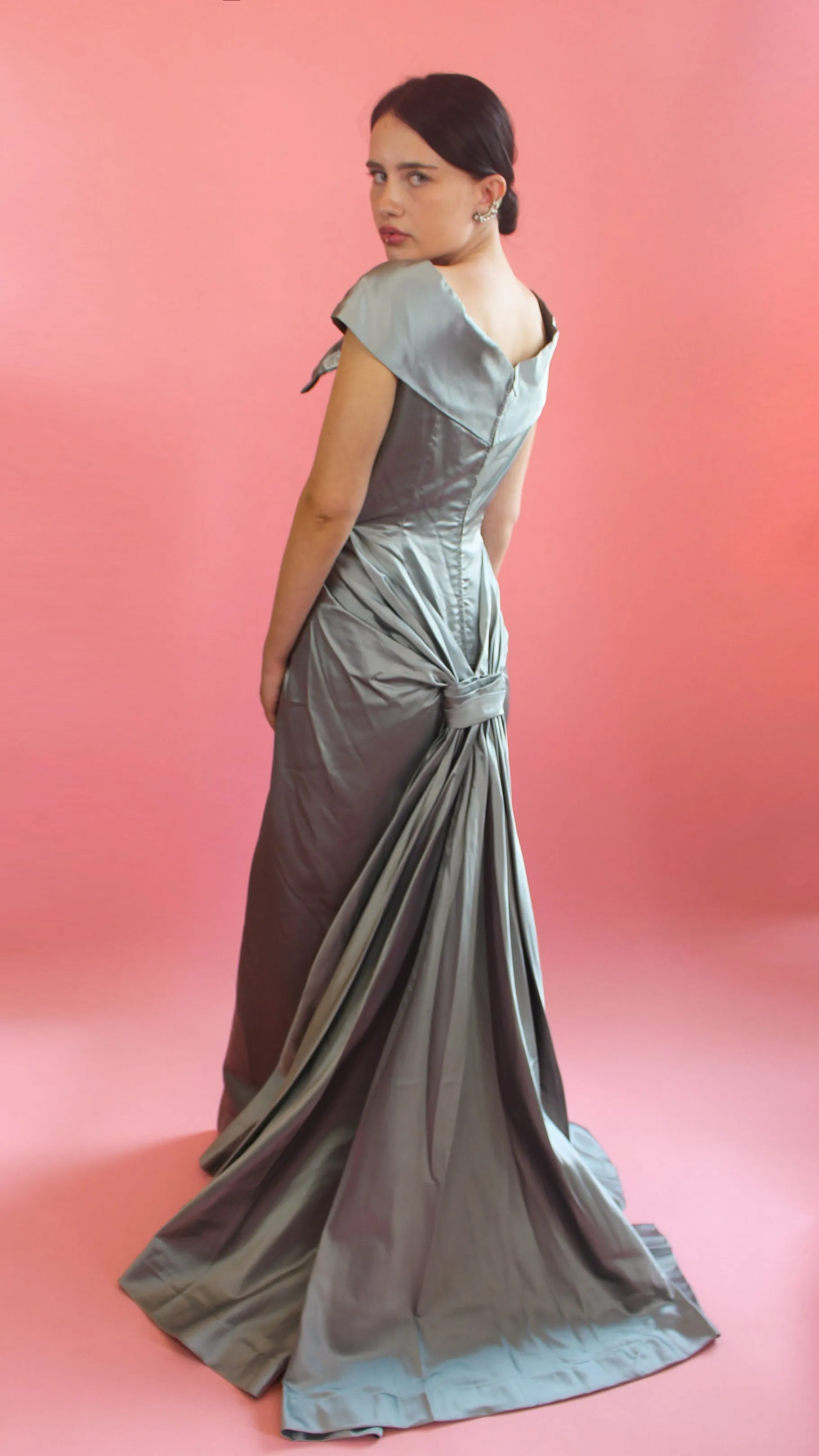 Olga Ollsund Custom Made Icy Blue Custom Gown