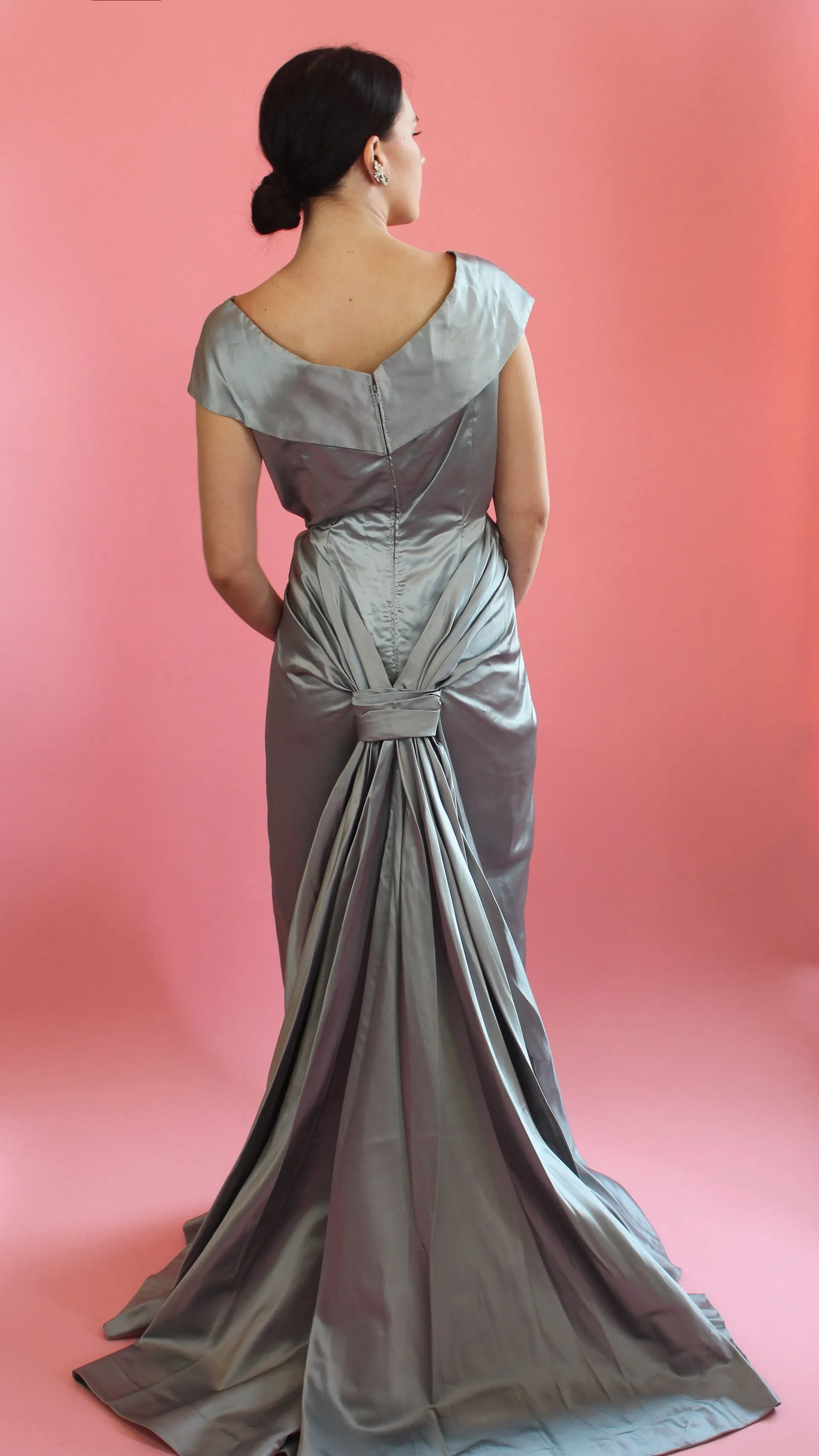 Olga Ollsund Custom Made Icy Blue Custom Gown