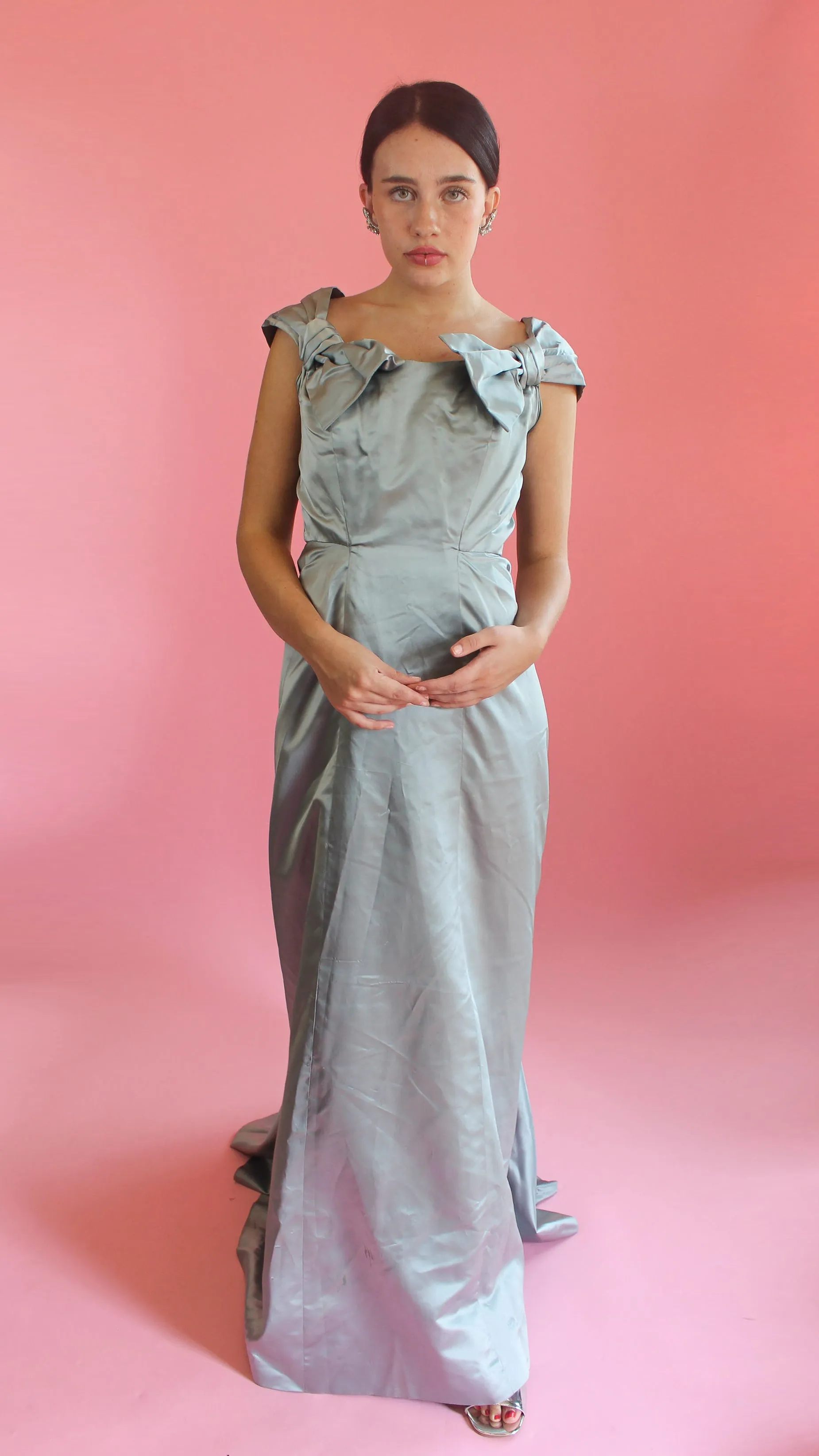 Olga Ollsund Custom Made Icy Blue Custom Gown