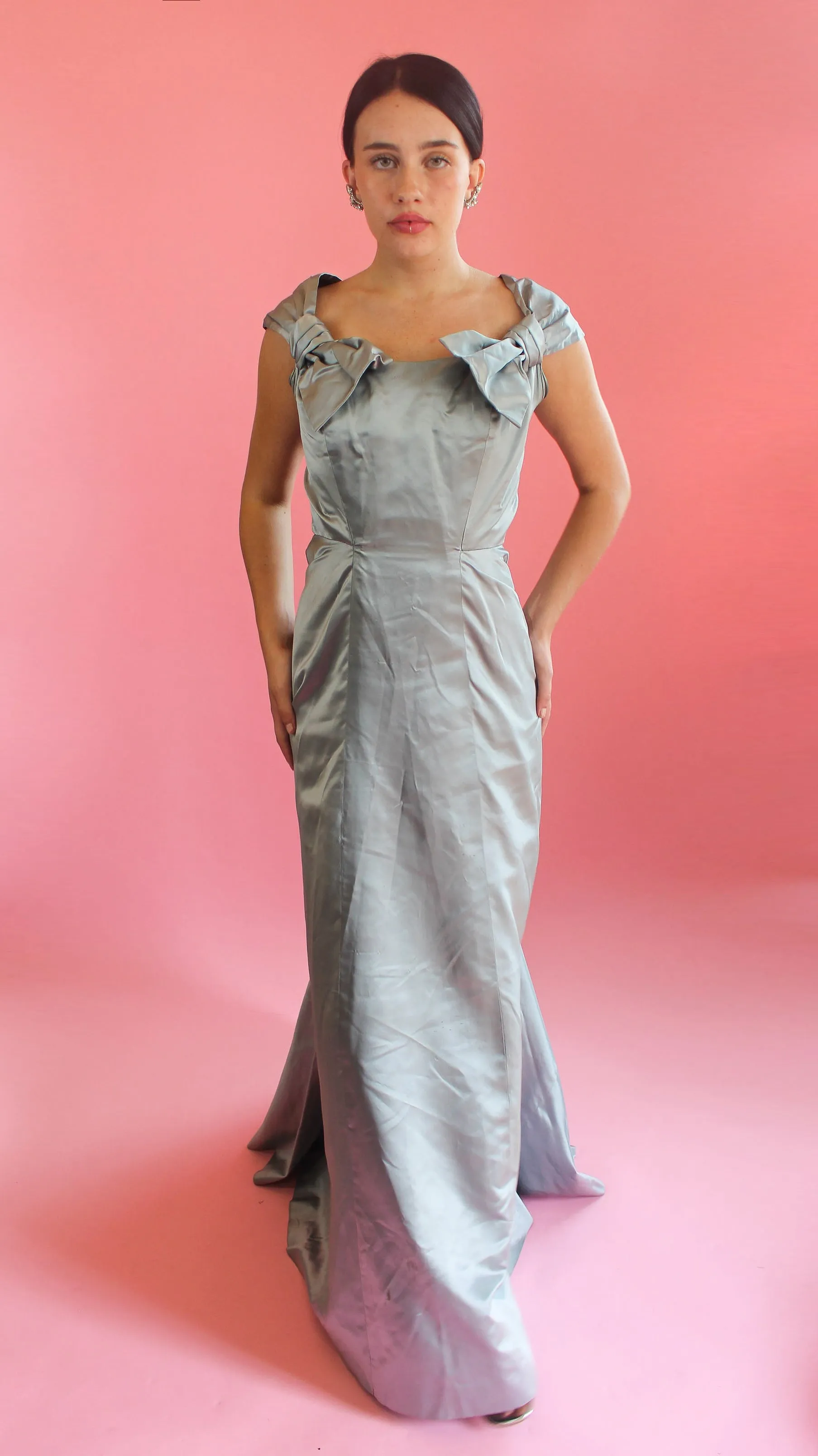 Olga Ollsund Custom Made Icy Blue Custom Gown