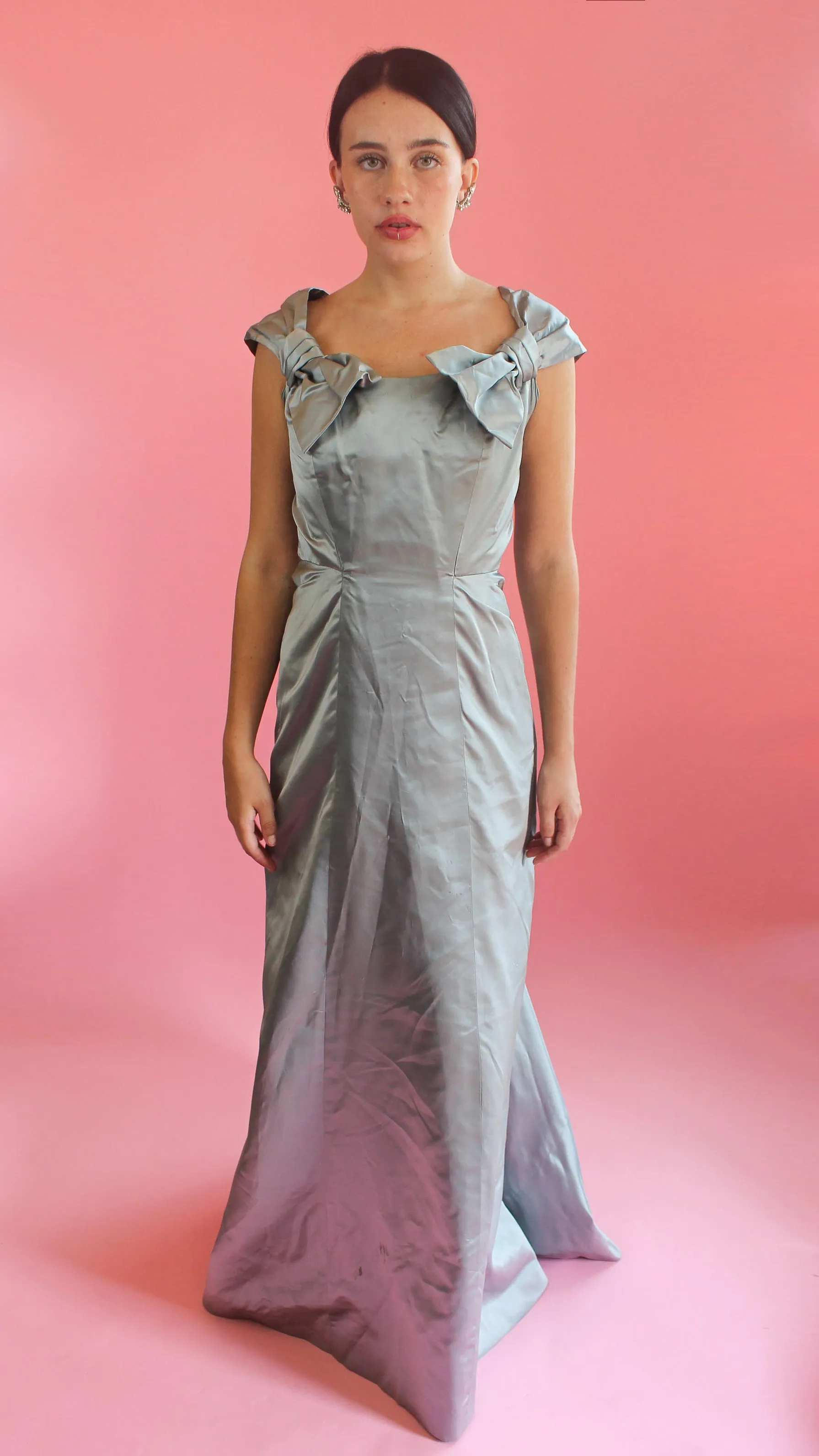 Olga Ollsund Custom Made Icy Blue Custom Gown