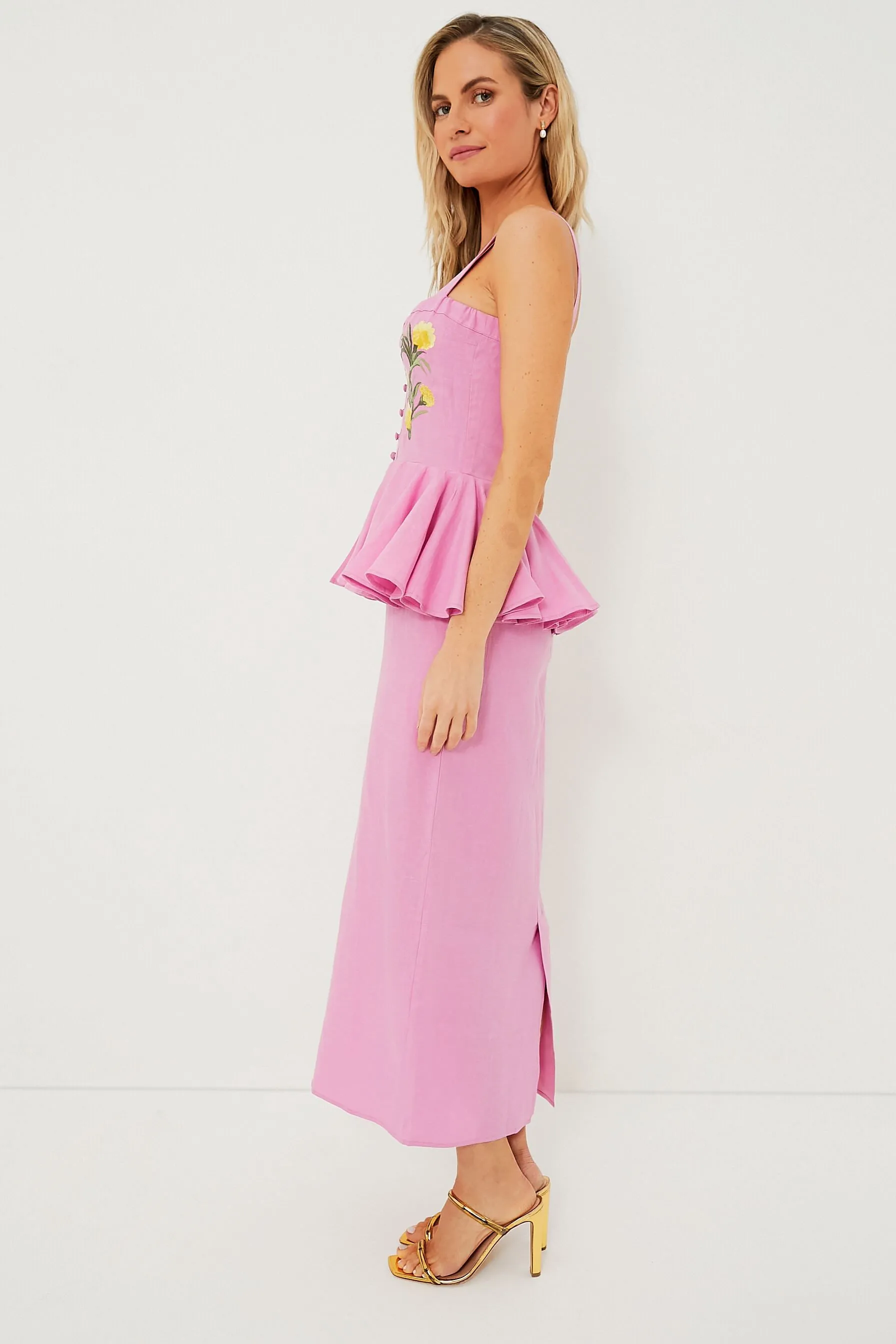 Plum Noemine Dress