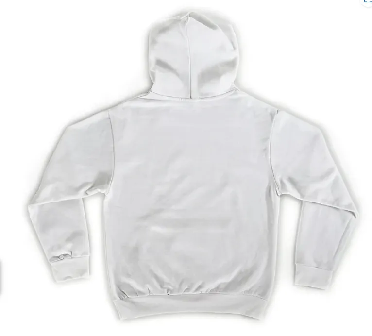 Premium Heavyweight Streetwear Hoodie - White