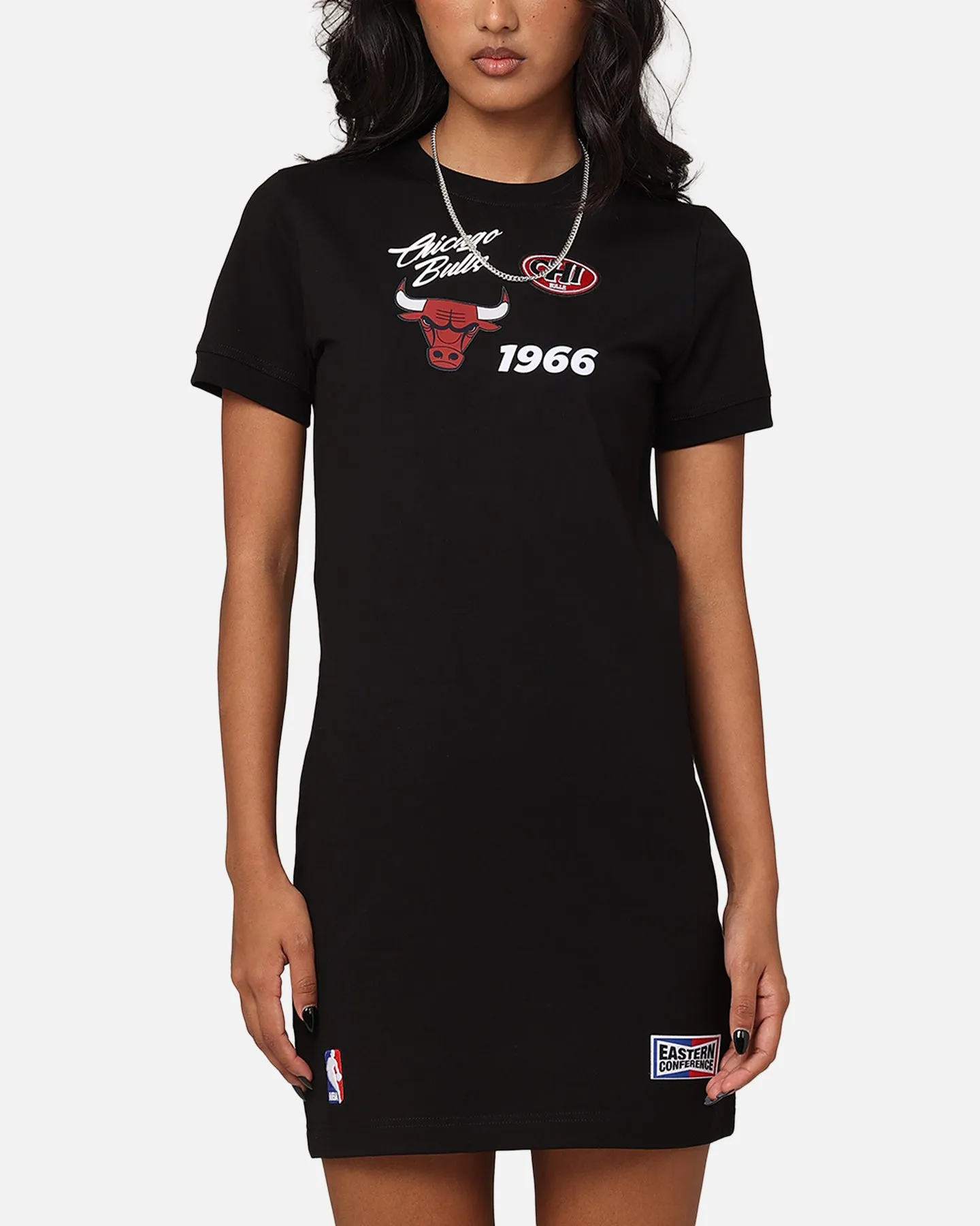 Pro Standard Women's Chicago Bulls Bodycon Mini Dress Black