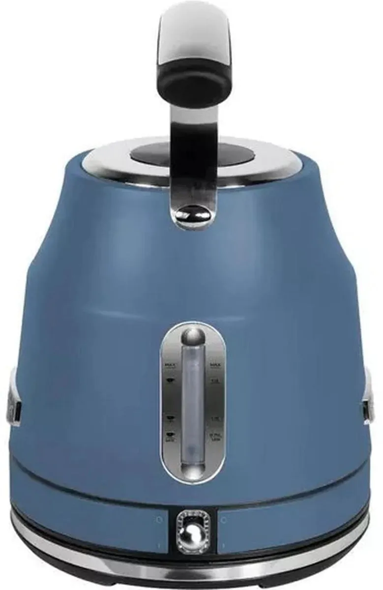 Rangemaster RMCLDK201SB 1.7 Litre Traditional Cordless Electric Kettle, Stone Blue