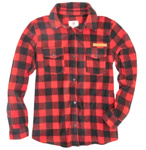 Red Simply Southern Shacket Shirt