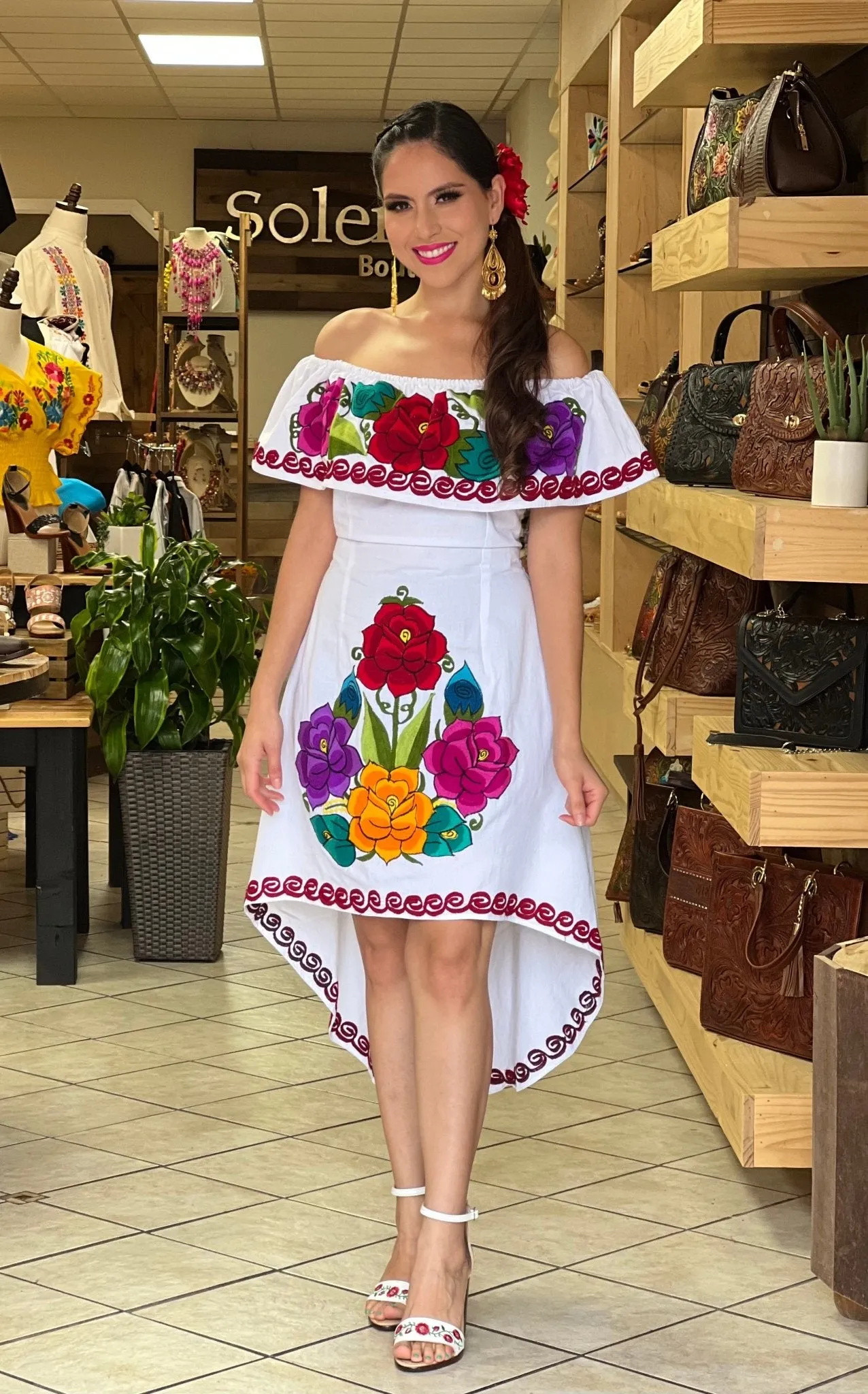 Rosaura Floral Mexican Dress