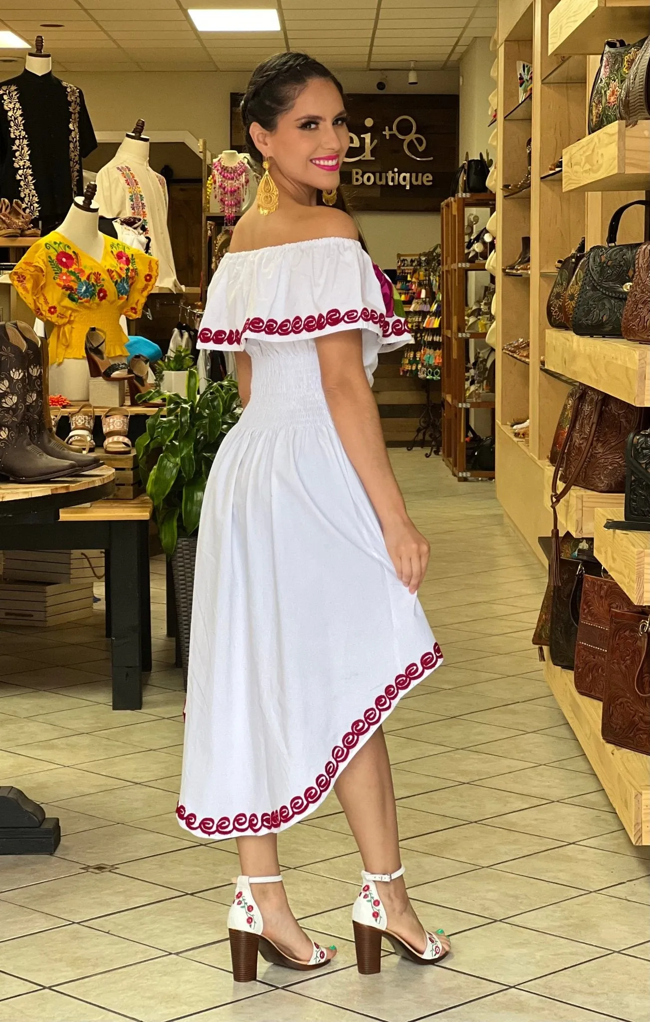 Rosaura Floral Mexican Dress