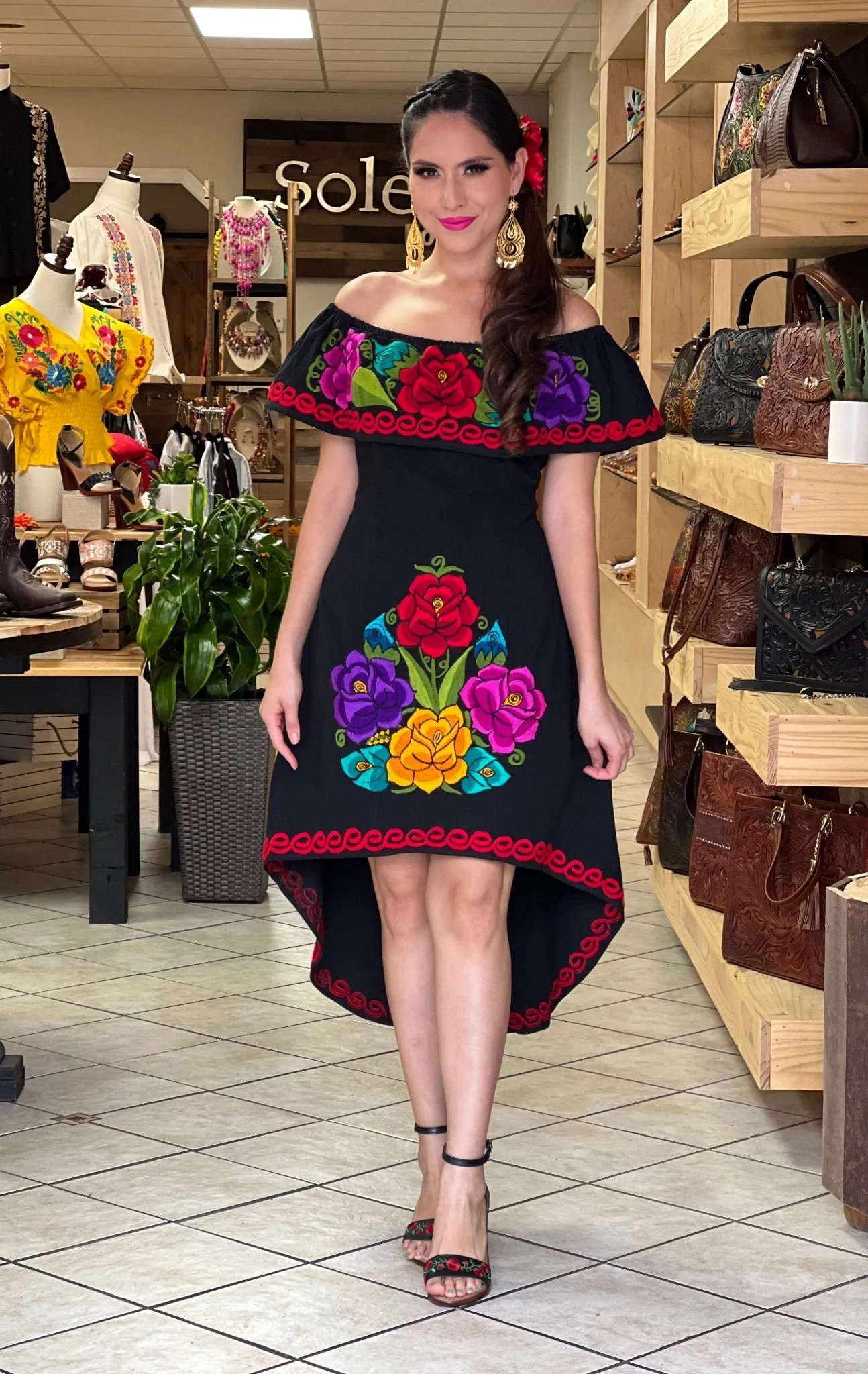 Rosaura Floral Mexican Dress