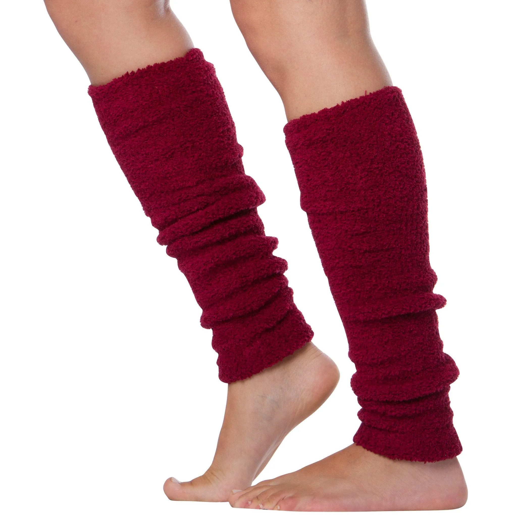 Sakkas Luxury Cashmere Feel Tagless Stretch Leg Warmers