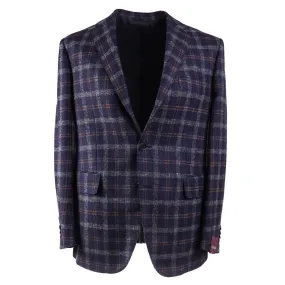 Sartoria Partenopea Layered Check Wool Sport Coat