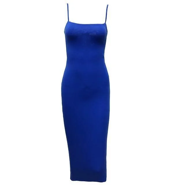 Sexy Bodycon Midi Dress For Women