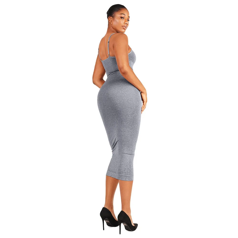 Shaper Lounge Bodycon Midi Dress