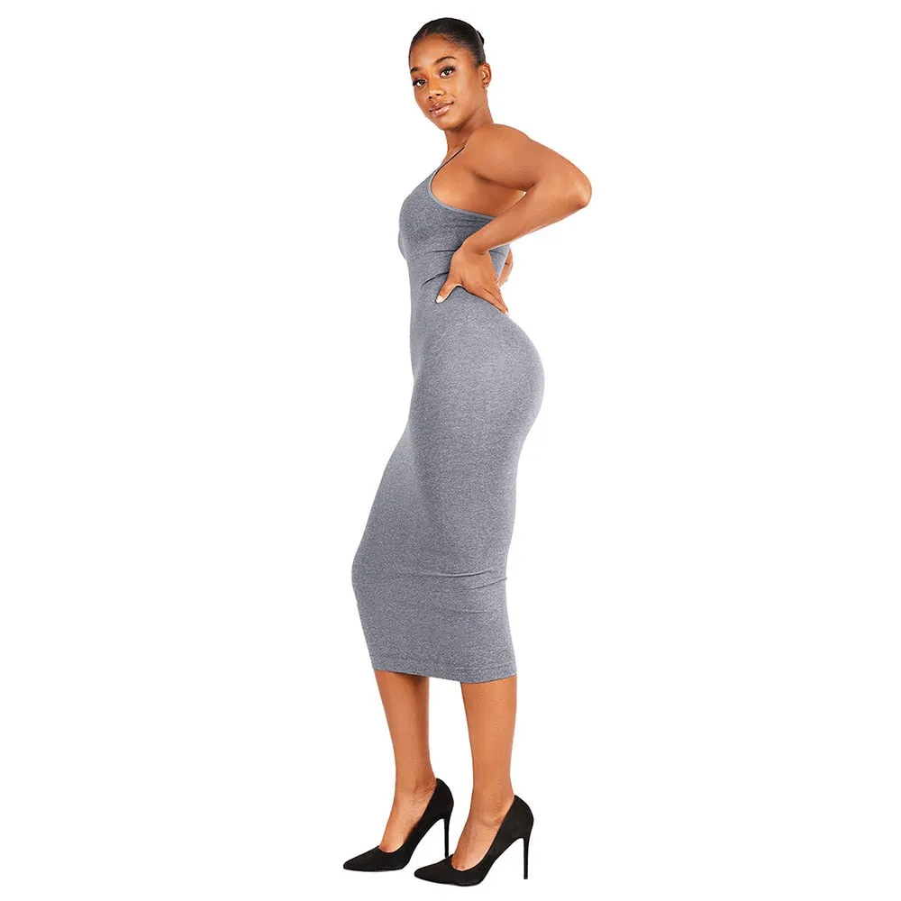 Shaper Lounge Bodycon Midi Dress