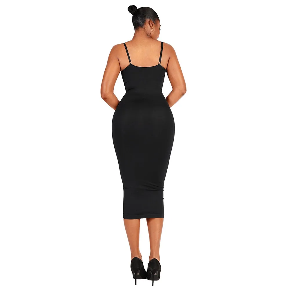 Shaper Lounge Bodycon Midi Dress