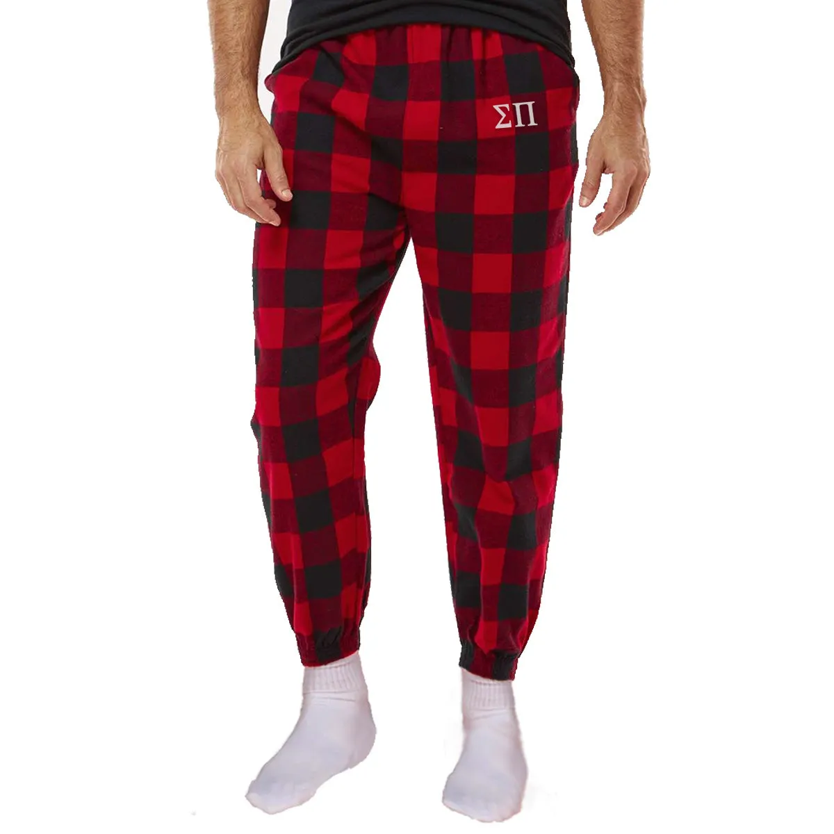 Sigma Pi Flannel Joggers