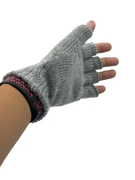 Solid Color Fingerless Alpaca Gloves