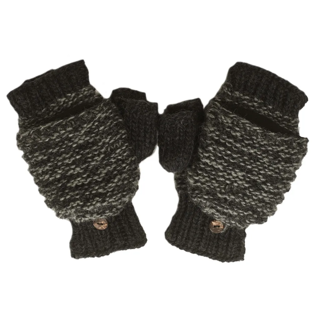 Speckle Knit Mittens