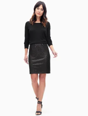 Splendid - Sequin Pencil Skirt