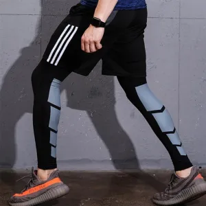 Sports Anti-slip Full Length Compression Leg Sleeves Calf Shin Splint Support Protector for Cycling Running Basketball Golf Sleeve