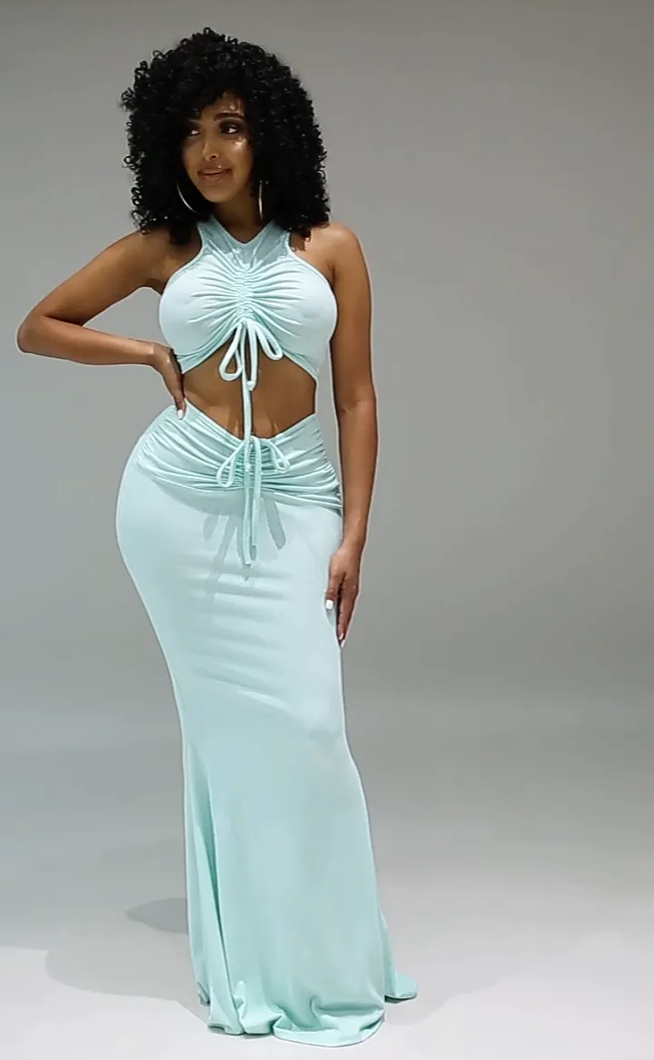 Summertime Fine Two Piece Skirt Set