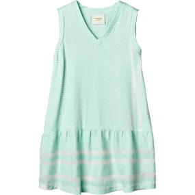 Summery Copenhagen Dress 2 V No Sleeves  - Icy Morn