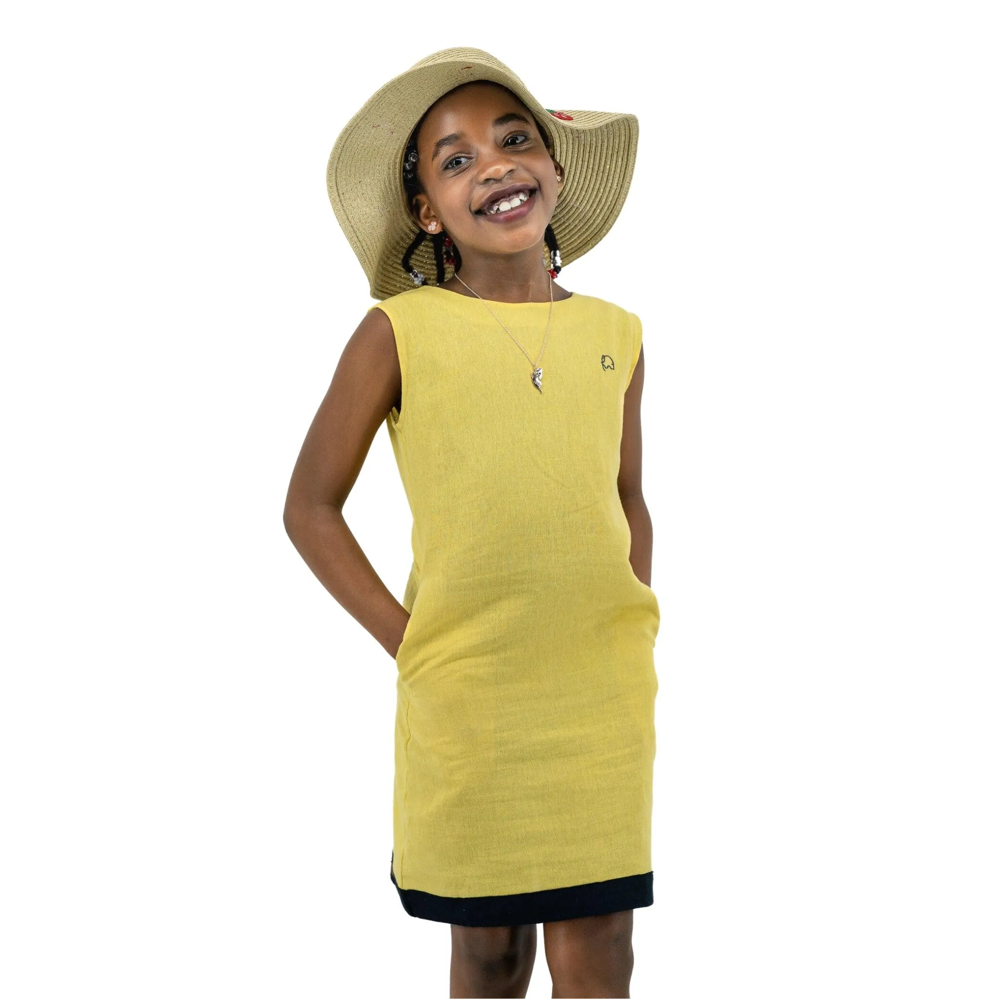 Sunshine Style, Kind to the Planet: Eco-Friendly Cream Gold Frock