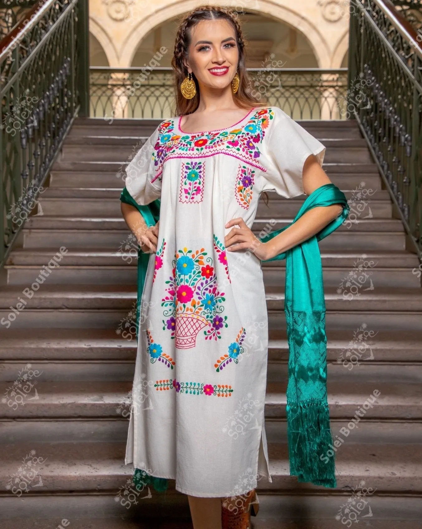 Tehuacan Fino Long Dress