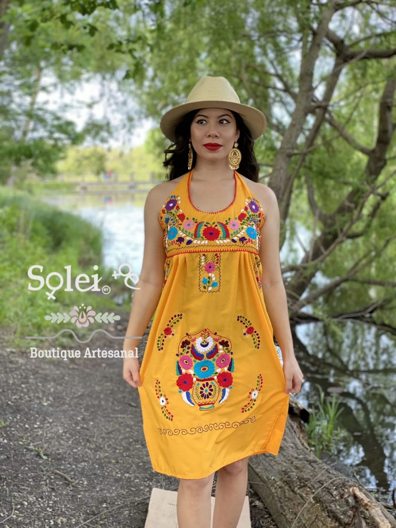 Tehuacan Halter Dress