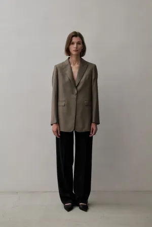 THE CLASSIC BLAZER - TAUPE