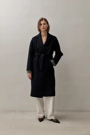 THE CLASSIC COAT - NAVY 90/10