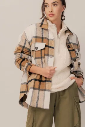 The Jules Plaid Shacket