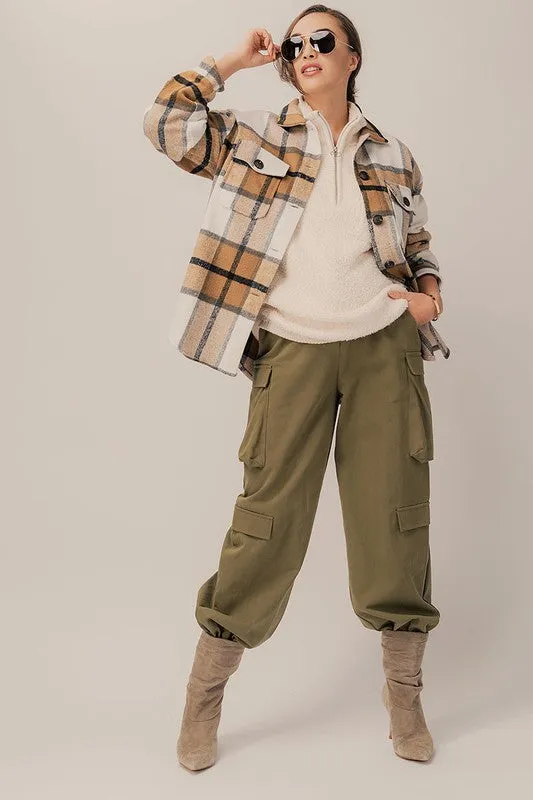 The Jules Plaid Shacket