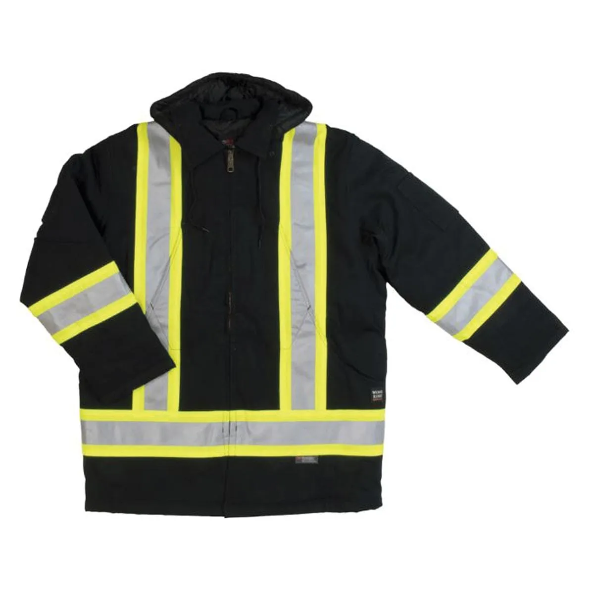 Tough Duck ANSI Class 1 Cotton Duck Hi-Vis Safety Parka