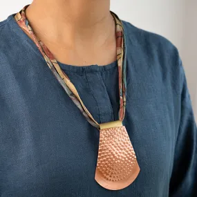 Trapezius Copper Pendant